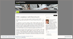 Desktop Screenshot of israelwebdev.wordpress.com