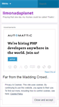 Mobile Screenshot of limonadaplanet.wordpress.com