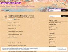 Tablet Screenshot of limonadaplanet.wordpress.com