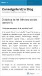 Mobile Screenshot of consolgallardo.wordpress.com