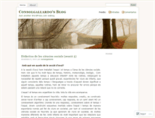 Tablet Screenshot of consolgallardo.wordpress.com