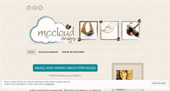 Desktop Screenshot of mcclouddesigns.wordpress.com