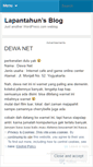 Mobile Screenshot of lapantahun.wordpress.com