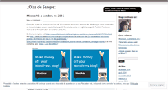 Desktop Screenshot of olasdesangre.wordpress.com