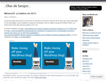 Tablet Screenshot of olasdesangre.wordpress.com