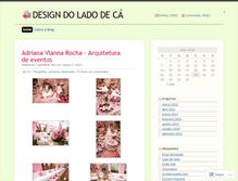 Tablet Screenshot of designdoladodeca.wordpress.com