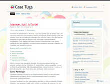 Tablet Screenshot of casatuga.wordpress.com