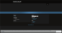 Desktop Screenshot of jugarpokerinternet.wordpress.com