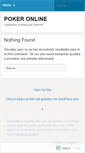 Mobile Screenshot of jugarpokerinternet.wordpress.com
