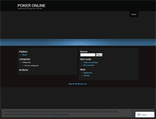 Tablet Screenshot of jugarpokerinternet.wordpress.com