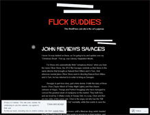 Tablet Screenshot of flickbuddies.wordpress.com