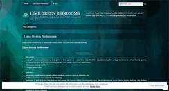 Desktop Screenshot of limegreenbedroomshgm.wordpress.com