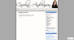 Desktop Screenshot of andreasson.wordpress.com
