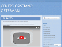 Tablet Screenshot of ccgetsemani.wordpress.com
