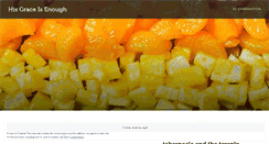 Desktop Screenshot of hischarisisenough.wordpress.com