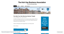 Desktop Screenshot of irishgaybusiness.wordpress.com