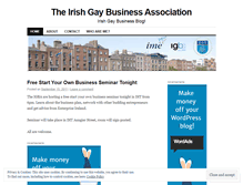 Tablet Screenshot of irishgaybusiness.wordpress.com