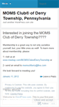Mobile Screenshot of momsofderry.wordpress.com