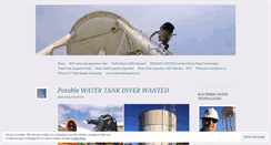 Desktop Screenshot of potabletankdiver.wordpress.com