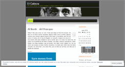 Desktop Screenshot of elcabeza.wordpress.com