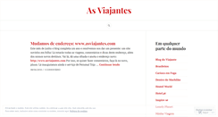 Desktop Screenshot of blogasviajantes.wordpress.com