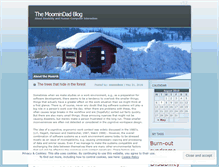 Tablet Screenshot of moomindad.wordpress.com