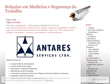 Tablet Screenshot of medicinaesegurancadotrabalho.wordpress.com