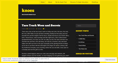 Desktop Screenshot of knoes.wordpress.com