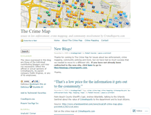 Tablet Screenshot of crimereportblog.wordpress.com