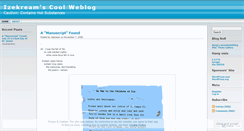 Desktop Screenshot of izekream.wordpress.com