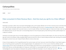 Tablet Screenshot of caitanyalikes.wordpress.com