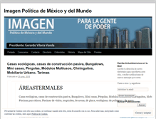 Tablet Screenshot of imagenpoliticadotcom.wordpress.com