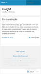 Mobile Screenshot of insightweb.wordpress.com