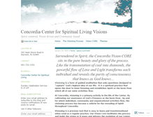 Tablet Screenshot of concordiavisions.wordpress.com