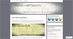 Desktop Screenshot of dailyhottentots.wordpress.com