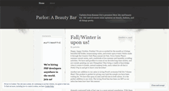 Desktop Screenshot of parlorkc.wordpress.com
