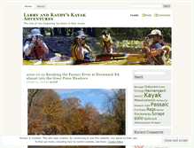 Tablet Screenshot of lgkayak.wordpress.com