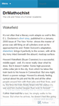 Mobile Screenshot of drmathochist.wordpress.com