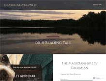 Tablet Screenshot of classicallyskewed.wordpress.com