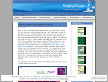 Tablet Screenshot of northcoastinvestmentresearch.wordpress.com