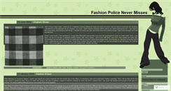 Desktop Screenshot of fashionpolicenevermisses.wordpress.com