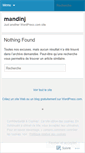 Mobile Screenshot of mandinj.wordpress.com