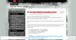 Desktop Screenshot of flextex.wordpress.com