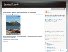 Tablet Screenshot of buyforeclosedproperties.wordpress.com