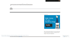 Desktop Screenshot of prconversationsissues.wordpress.com