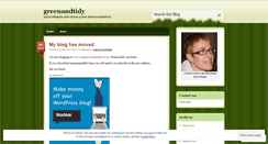 Desktop Screenshot of greenandtidy.wordpress.com