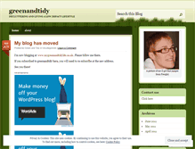 Tablet Screenshot of greenandtidy.wordpress.com
