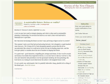 Tablet Screenshot of newclimatestrategies.wordpress.com