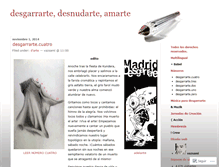 Tablet Screenshot of desgarrarte.wordpress.com