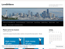 Tablet Screenshot of lovedrsteve.wordpress.com
